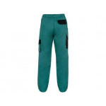 Kalhoty CXS LUXY ELENA, dámské, zeleno-černé, vel. 56