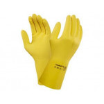 Rukavice ANSELL ECONOHANDS PLUS 87-190, máčené v latexu, vel. 07