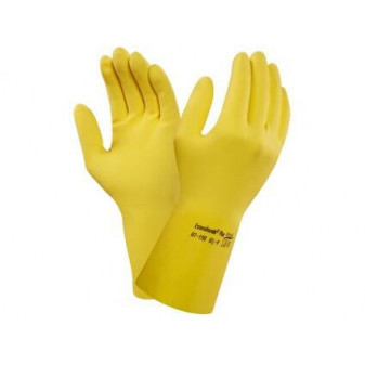 Rukavice ANSELL ECONOHANDS PLUS 87-190, máčené v latexu, vel. 07