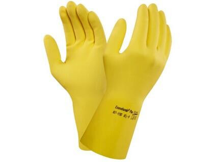 Rukavice ANSELL ECONOHANDS PLUS 87-190, máčené v latexu, vel. 07