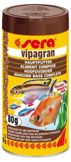 Sera základní krmivo pro okrasné ryby Vipagran 250ml Nature