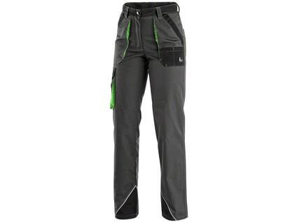 Kalhoty CXS SIRIUS AISHA, dámské, šedo-zelené, vel. 52