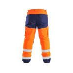 Kalhoty CXS CARDIFF, výstražné, zateplené, pánské, oranžové, vel. L