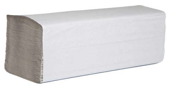 Ręczniki papierowe ZZ 5000, 1 warstwa szare z recyklingu