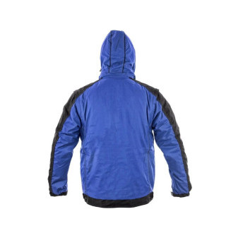 Bunda CXS IRVINE, zimní, pánská, modro-černá, vel. XL