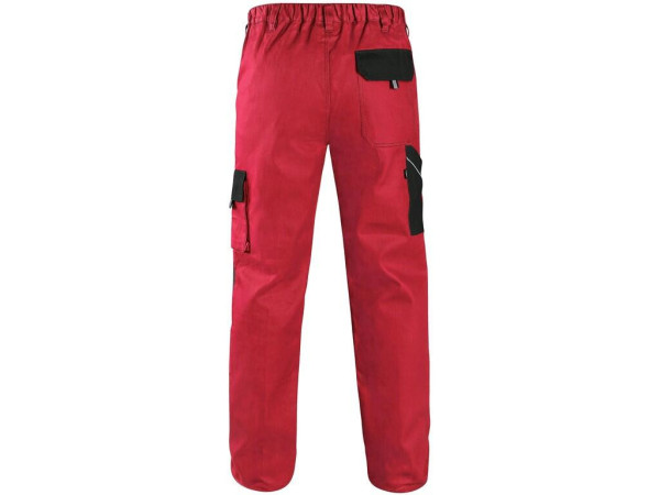 Nohavice CXS LUXY JOSEF, pánske, červeno-čierne, veľ. 50