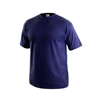 Tričko CXS DANIEL, krátký rukáv, tmavě modré, vel. 2XL