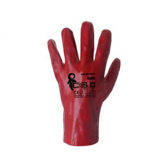 Rękawiczki CXS KADO, maczane w PCV, rozmiar 10