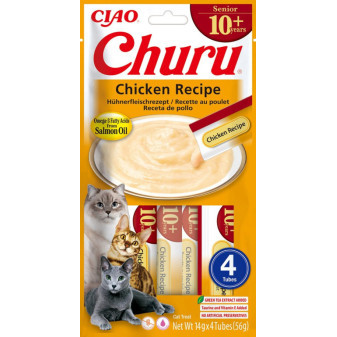 Cat Churu Senior Chicken Recipe 4x14g