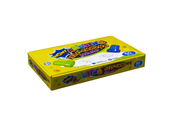 Aga4Kids Dětská samobarvící razítka 60 ks