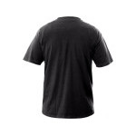 T-shirt CXS DANIEL, krótki rękaw, czarny, rozmiar M