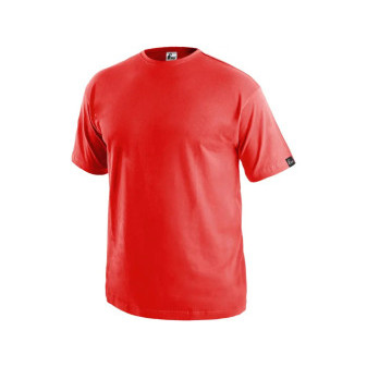 Tričko CXS DANIEL, krátký rukáv, červené, vel. XL