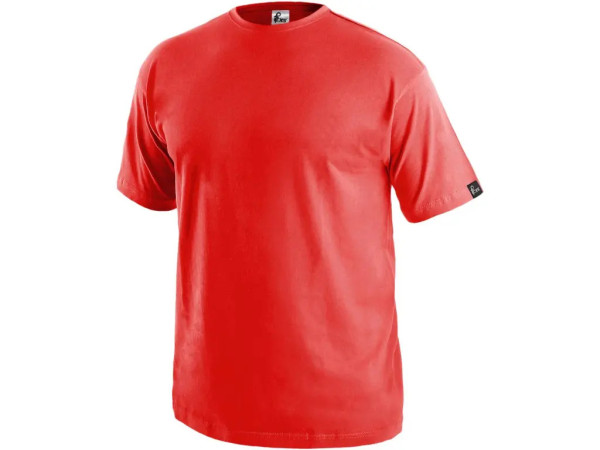 T-shirt CXS DANIEL, krótki rękaw, czerwony