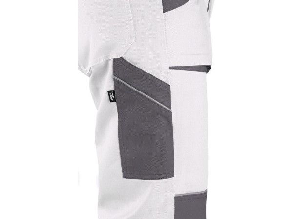 Kalhoty CXS LUXY JOSEF, pánské, bílo-šedé, vel. 50