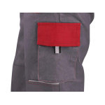 Kalhoty CXS LUXY JOSEF, pánské, šedo-červené, vel. 50