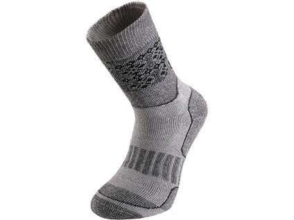 Zimné ponožky SKI, šedé