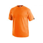 Tričko CXS DANIEL, krátky rukáv, oranžové, veľ. XL