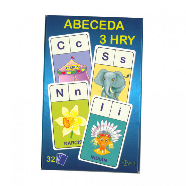 Gra w karty z alfabetem 3