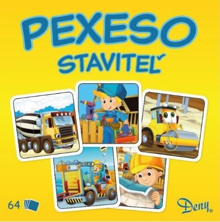Pexeso Stavitel v krabičce