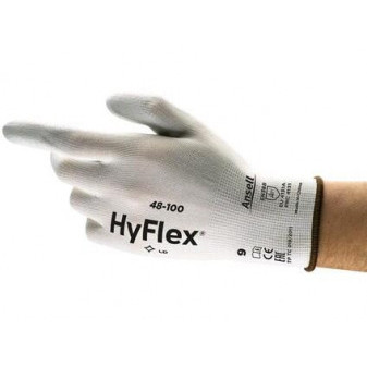 Rukavice ANSELL HYFLEX 48-100, máčené v polyuretanu