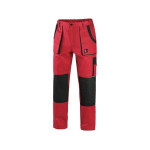 Kalhoty CXS LUXY JOSEF, pánské, červeno-černé, vel. 64