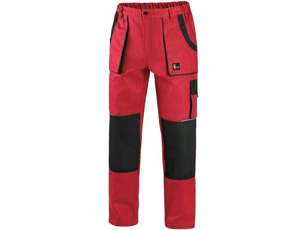 Nohavice CXS LUXY JOSEF, pánske, červeno-čierne, veľ. 64