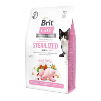 Brit Care Cat bezzbożowa sterylizowana Sensitive 2kg