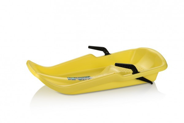 Bobs Twister plastikowy 80x40cm żółty w torbie