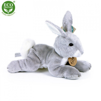 Plyšový králík ležící 18 cm ECO-FRIENDLY