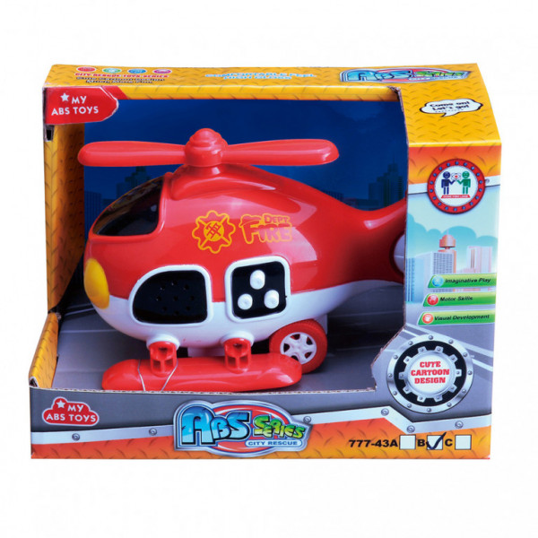 Helikoptéra hasiči se zvukem a světlem