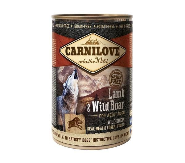 Konzerva Carnilove Wild Meat Lamb&Wild Boar 400g