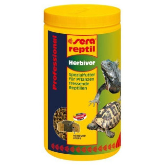 Sera doplnkové krmivo pre bylinožravé plazy Reptil Professional Herbivor 1000ml