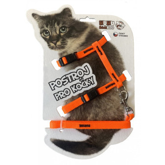 HUHUBAMBOO set postroj+vodítko CAT, oranžový
