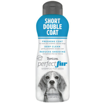 TROP szampon do sierści krótkiej z podszerstkiem dla psów 473 ml
