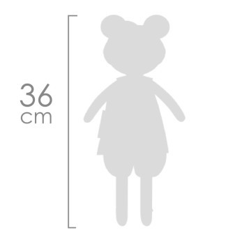 DeCuevas 20147 Plyšová panenka PIPO - 36 cm