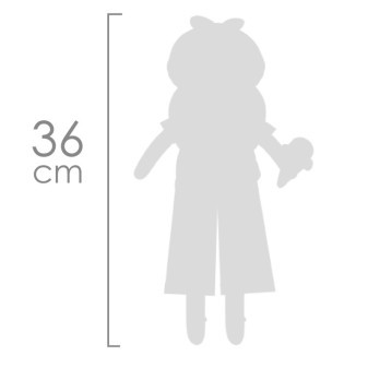 DeCuevas 20148 Plyšová panenka SWEET - 36 cm