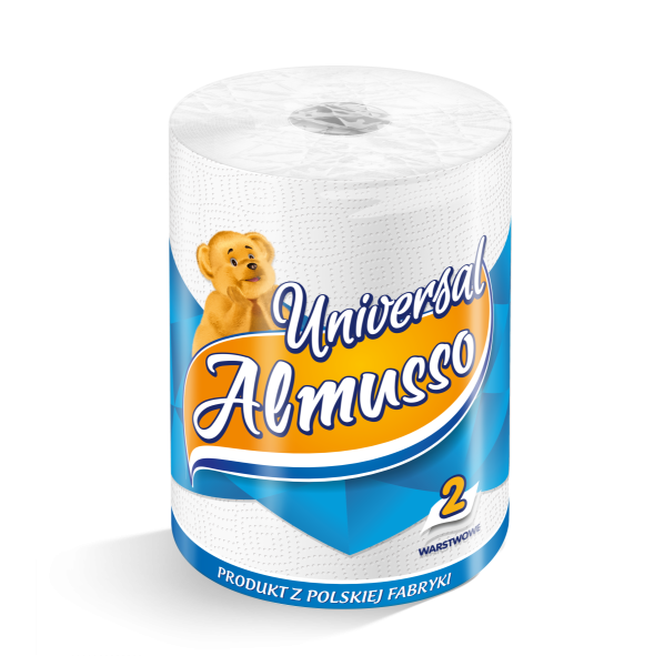 Papírová utěrka  / ručník Almusso Universal, 1ks v balení, 30m