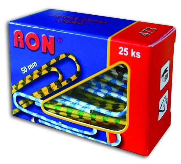 Spony 473/50mm 25ks zebra RON