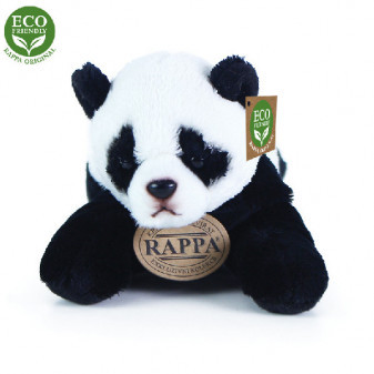 Plyšová panda ležiaca 18 cm ECO-FRIENDLY