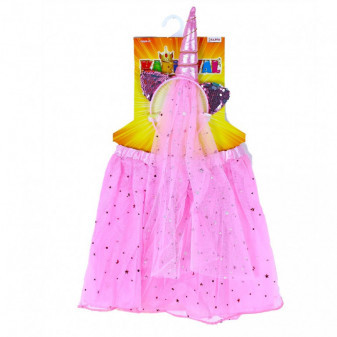 Dětský kostým tutu sukně jednorožec - růžová