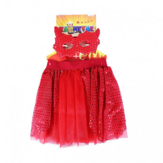 Dětský kostým tutu sukně čertice