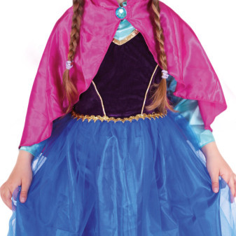 E-opakowanie dziecięcego kostiumu księżniczki zimowego królestwa Anička DELUXE (S)