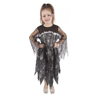 Detský kostým čarodejnice s pavučinou (S) e-obal