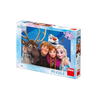 Puzzle Ľadové kráľovstvo/Frozen Selfie 24 dielikov 26x18cm v krabici 27,5x19x4cm