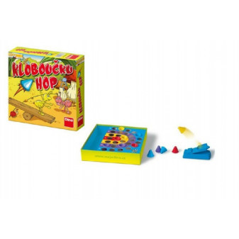 Klobúčik hop! spoločenská hra v krabici 23x23x5cm
