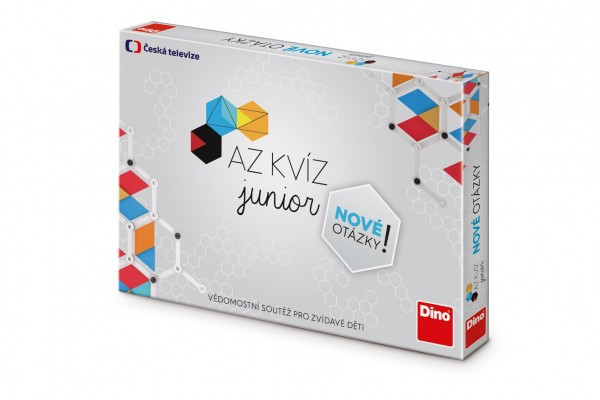 AZ Kvíz Junior Nové otázky spoločenská hra v krabici 33,5x23x4cm