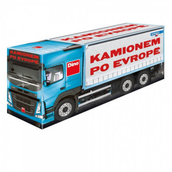 Ciężarówka gra planszowa w całej Europie w pudełku 36x16x10cm