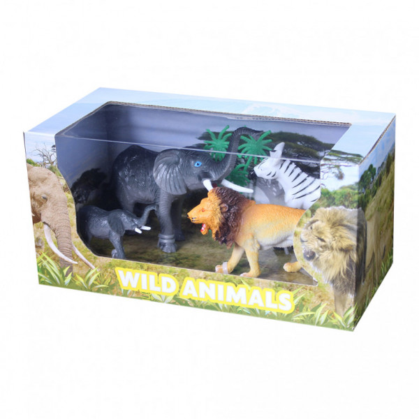 Dzikie zwierzęta w pudełku