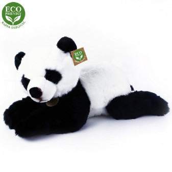 Plyšová panda ležící 43 cm ECO-FRIENDLY