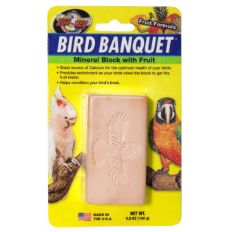 Bird Banquet minerální blok s ovocem L